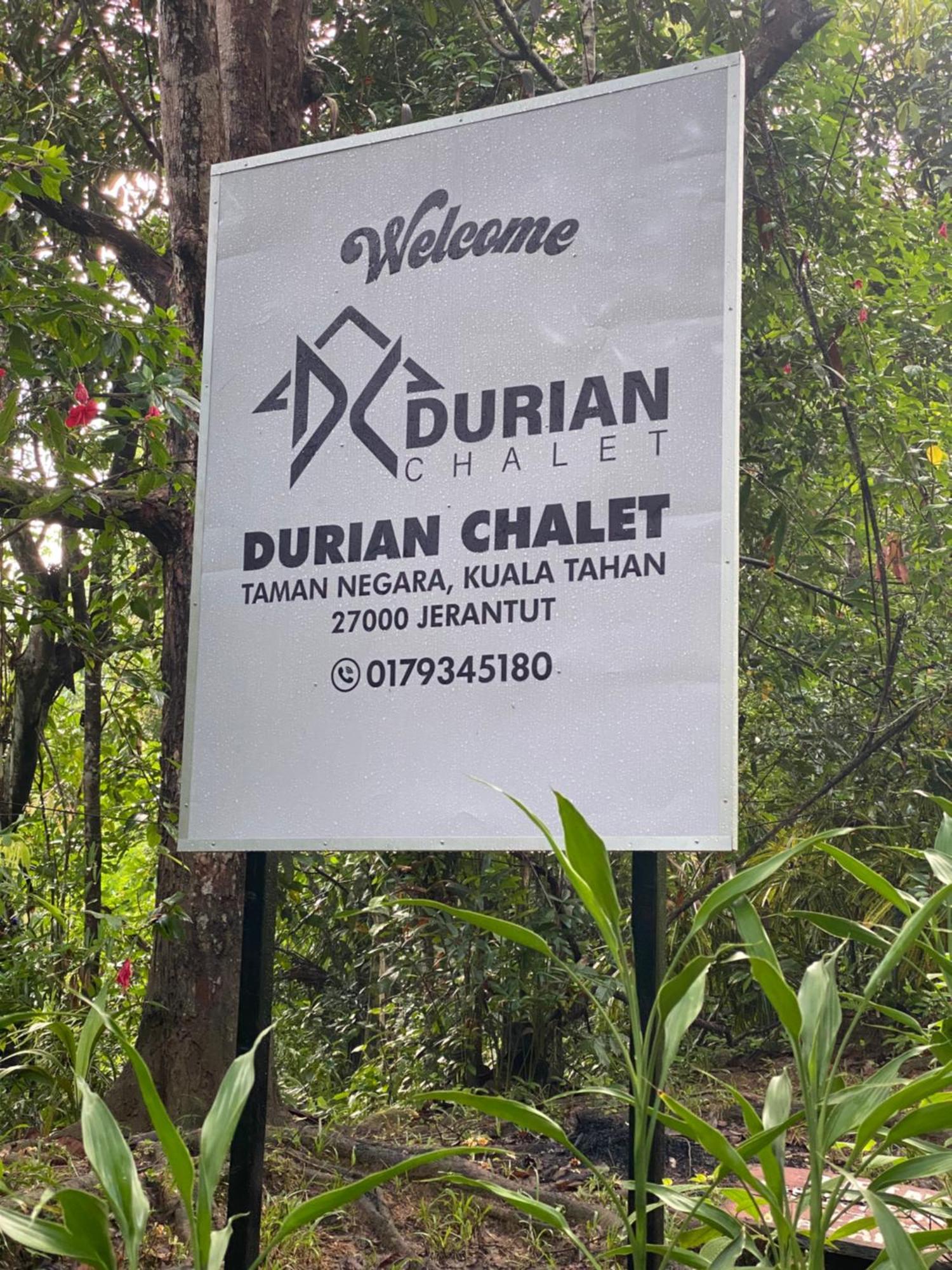 Durian Chalet 瓜拉大汉 外观 照片